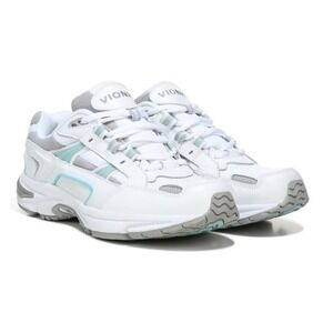 Vionic 23WALK White Leather Walking Shoes Women's Size 13 Orthopedic Comfort NEW